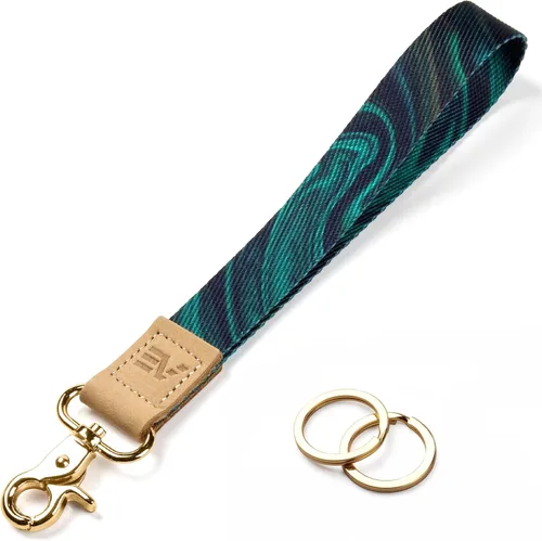 Vista 46 de EcoVision - Llaveros lindos con correa para llaves, llavero de muñeca para mujer, correa de insignia con 2 argollas para llaves