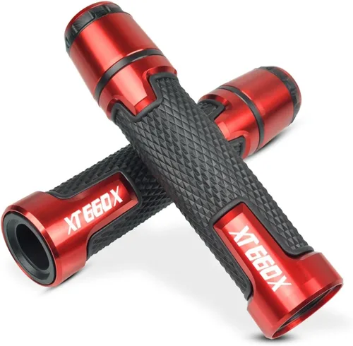 Vista 6 de Para Yamaha XT660 XT660R XT660X Tenere XT 660 2004-2011 7/8 '' Tapas de manillar de motocicleta/Agarraderas CNC 22MM