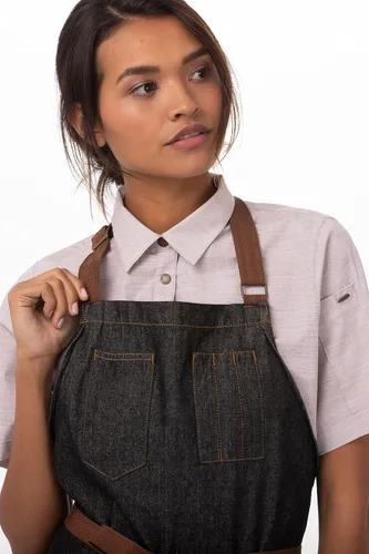 Vista 5 de Chef Works Unisex Memphis Bib Apron