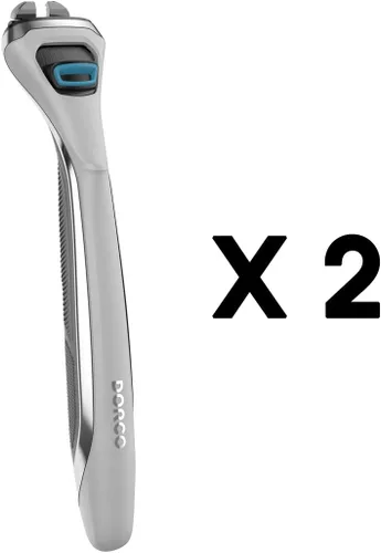Vista 2 de Dorco Pace 4 Pro - Sistema de afeitado de cuatro cuchillas - 2 asas de repuesto (solo mangos)