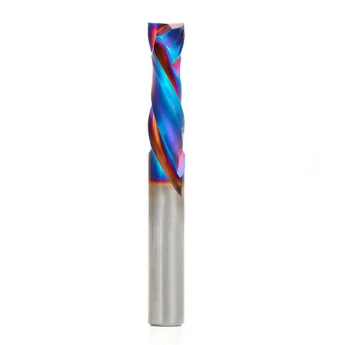Vista 22 de Amana Tool Spektra Extreme Tool Life Recubierta - Broca de router en espiral de compresión CNC de carburo sólido recubierta, 46182-K, 1/2 D x 1 CH x