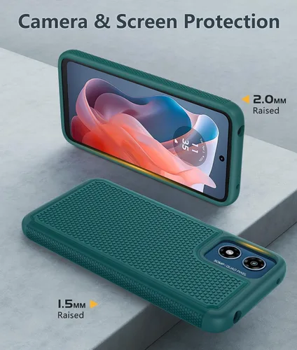Vista 983 de FNTCASE Funda para iPhone 17 Pro: Fundas delgadas translúcidas de color azul claro compatibles con MagSafe, protección completa de la cámara