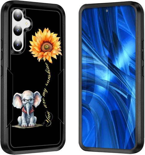 Vista 30 de para Galaxy A15 5G - Funda, [Prueba de caída de grado militar] Funda protectora resistente a golpes de uso pesado y resistente para Samsung Galaxy