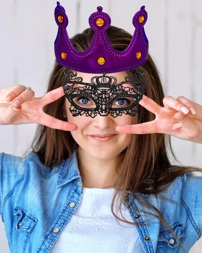 Vista 3 de 18 piezas de accesorios divertidos para cabina de fotos para adultos, varios sombreros de disfraces y gafas de sol divertidas, kits de accesorios