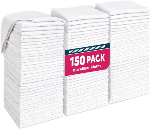 Vista 18 de TEAWOO Paños de limpieza de microfibra, paquete de 100 toallas de 5
