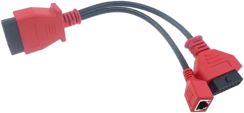 Vista 7 de Conector de cable OBD2 para Autel MaxiSYS Pro MS908P, cable de programación para BMW, adaptador OBD II de 16 pines, herramienta de escaneo de cable