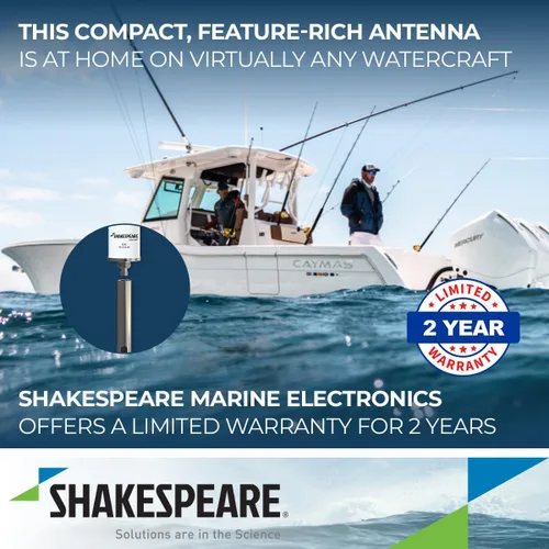 Vista 4 de Shakespeare Antena Galaxy de banda mundial celular/Wi-Fi