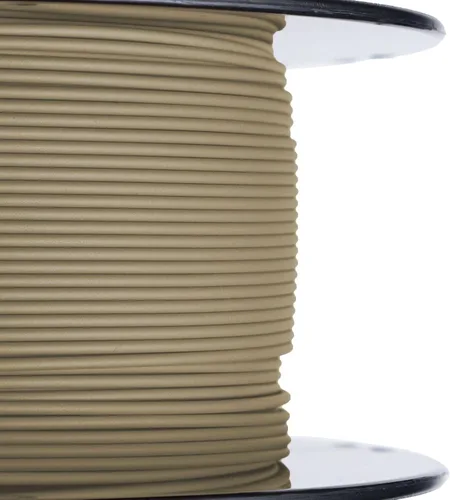 Vista 2 de HATCHBOX - Filamento de ácido poliláctico de madera para impresoras 3D, de ¹/₁₆ pulgadas, color gris, carrete de 2.2 libras, precisión dimensional