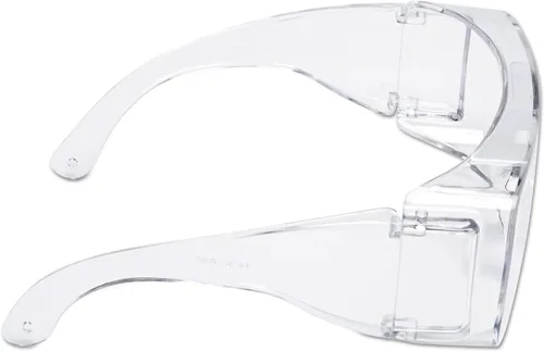 Vista 4 de 3M Tour Guard V - Gafas de seguridad, talla única, marco transparente, 20 unidades, caja