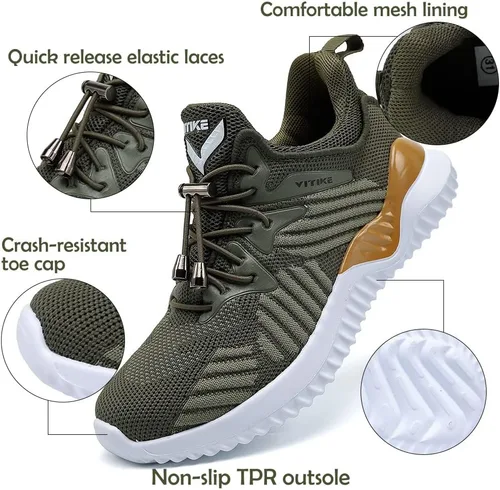 Vista 2 de JMFCHI Zapatillas Deportivas de Malla Tejida para Niños y Niñas, Zapatos Deportivos Transpirables y Ligeros para Correr para Niños, Zapatos