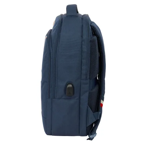 Vista 3 de Mochila para Portátil y Tablet con Salida USB El Ganso Eclipse Azul marino