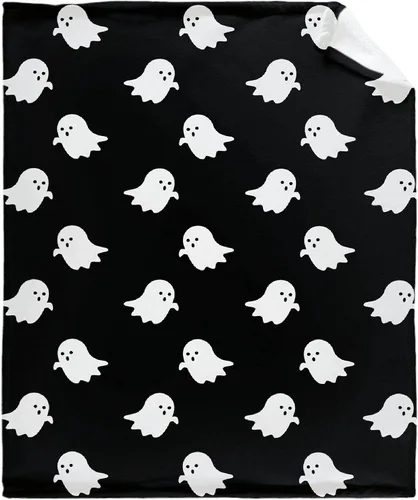 Vista 49 de Cute Ghosts - Manta de bebé personalizada para recién nacido, regalos para Halloween y Navidad, 40 x 30 pulgadas
