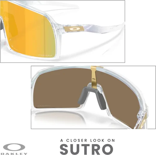 Vista 34 de Oakley Sutro OO9406 / OO9462 - Lentes de sol para hombre, kit de correa de accesorios, bolsa de microfibra
