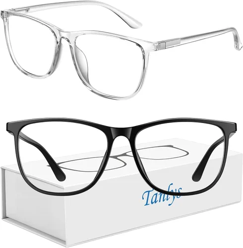 Vista 9 de Paquete de 2 lentes de bloqueo de luz azul para fatiga ocular en computadora