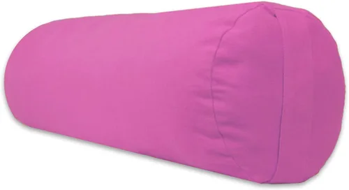 Vista 6 de YogaAccessories - Cojín redondo de algodón para yoga Negro