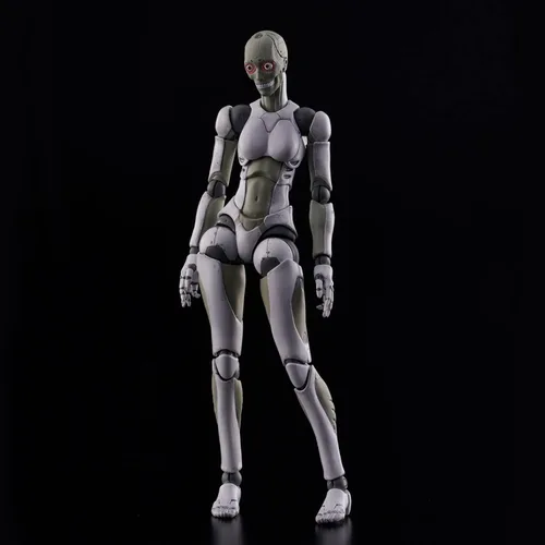 Vista 13 de 1000 Toys TOA Heavy Industries: Figura de acción sintética humana femenina a escala 1:12, multicolor