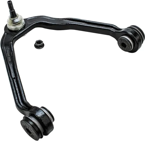 Vista 3 de Detroit Axle, (2) ensamble completo de junta de bola y brazo de control, posición: delantero superior chofer y pasajero, para ruedas de 6 orificios