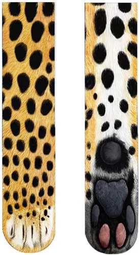 Vista 6 de Regalos de San Valentín para él, ella, hombres y mujeres, divertidos calcetines con patas de animales, calcetines novedosos en 3D locos con patas
