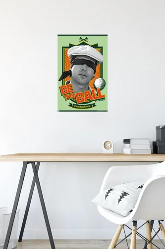 Vista 36 de Trends International Caddyshack - Póster de pared Be the Ball, 14.725 x 22.375 pulgadas, versión enmarcada de madera de granero