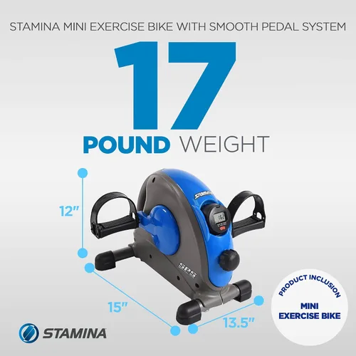 Vista 4 de Stamina Exercise Bike with Smooth Pedal System