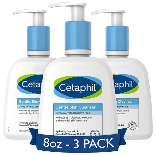 Vista 4 de Cetaphil Limpiador suave para la piel, 4 fl oz (paquete de 3)