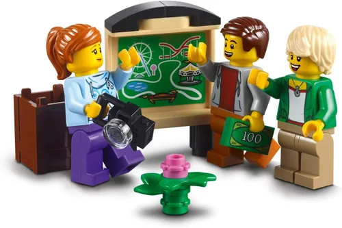 Vista 7 de LEGO Creator Expert 10261 - Montaña rusa de construcción, 2019 (4124 piezas)