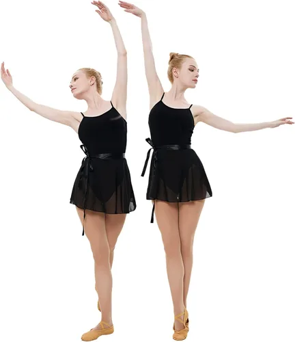 Vista 4 de MANZI 3 pares de medias de baile convertibles para mujer, medias de ballet de transición