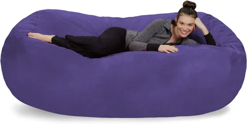 Vista 75 de [Usado] Sofa Sack Funda para Silla Puff Solo la Funda, para Adultos y Niños, Sin Relleno, Cómoda y Esponjosa, Funda de Repuesto para Silla Puff