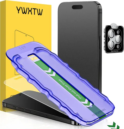 Vista 18 de YWXTW Protector de lente de cámara para iPhone 17 Pro, cobertura completa, protector de pantalla de lente de vidrio templado para iPhone 17 Pro
