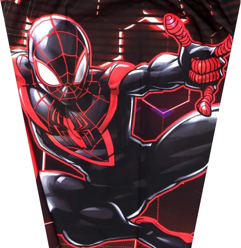 Vista 7 de Marvel Conjunto de traje de baño de 2 piezas de Avengers Spiderman Black Panther Miles Morales para niños