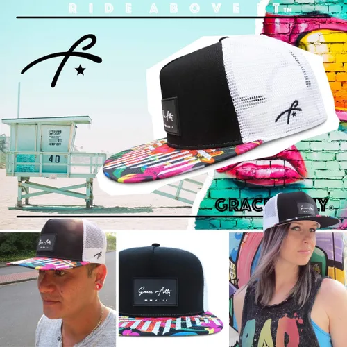Vista 29 de Grace Folly - Gorra trucker unisex gorra de malla con cierre trasero