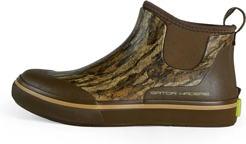 Vista 7 de Gator Waders Botas de Campamento para Hombre - Botas de Tobillo Impermeables Duraderas Antideslizantes Forradas de Neopreno para Acampar, Pescar