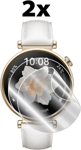 Vista 2 de IPG Hecho para Huawei Watch GT 4 1.614 in Smartwatch Protector de pantalla de hidrogel (2 unidades) Invisible HD Clear Film Anti-Scratch Protector