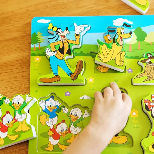 Vista 9 de Melissa & Doug Disney Mickey Mouse - Rompecabezas de madera grueso