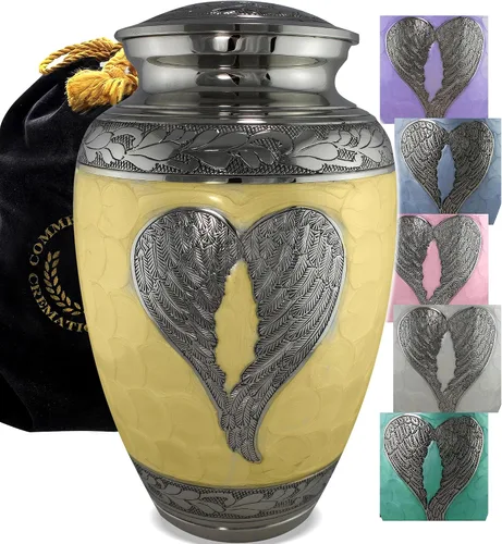Vista 21 de Urnas de Cremación Conmemorativas para Cenizas Humanas de Adultas Femeninas - Urnas Personalizadas y Decorativas - Urnas Bellamente Hechas a Mano