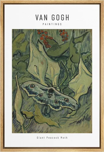 Vista 29 de SIGNWIN Lienzo enmarcado para pared, diseño de Vincent Van Gogh, un par de amantes, naturaleza, ilustraciones de área silvestre, bellas artes