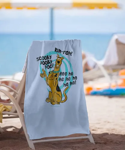 Vista 2 de LOGOVISION Scooby-Doo - Toalla de playa con licencia oficial de 30 x 60 pulgadas