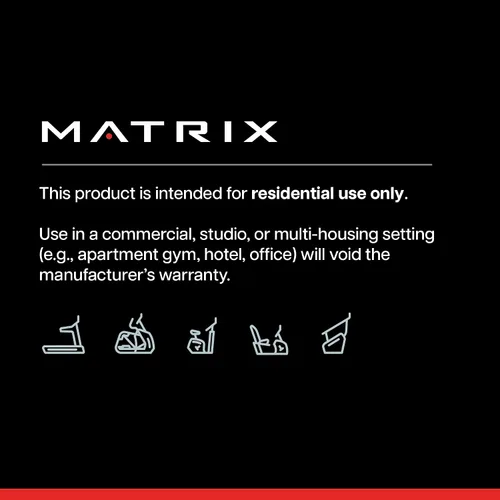 Vista 5 de Matrix Cinta de correr Fitness TF30 con consola XR