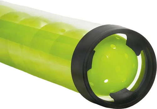Vista 2 de Tourna Tubo de recogida para pelotas de pickleball - Transparente - Capacidad para 17 pelotas