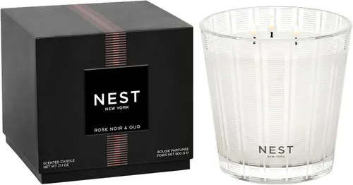 Vista 9 de NEST New York - Vela perfumada con tres mechas, limón y menta de Amalfi - 21.2 oz - Hasta 100 horas de tiempo de combustión - Recipiente de vidrio
