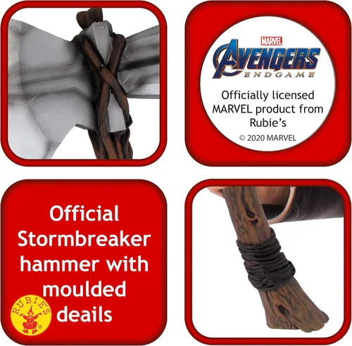 Vista 2 de Avengers Endgame Thor Strombreaker Hacha, Como se muestra