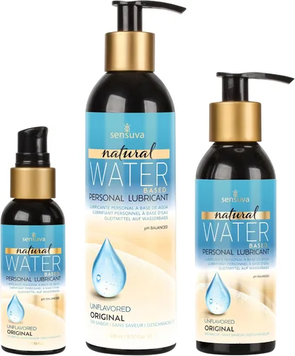 Vista 3 de Lubricante personal natural a base de agua Muffin de arándanos 4 onzas líquidas