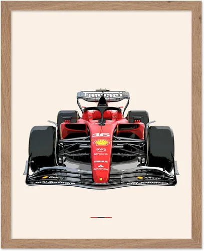 Vista 19 de Poster Master Póster de carreras de autos 2023, impresión de autos de carreras, arte de carreras de autos deportivos, regalo para hombres, mujeres