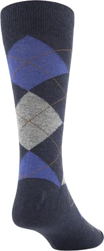 Vista 4 de GOLDTOE Calcetines de vestir Carlyle Argyle Crew para hombre, 3 pares