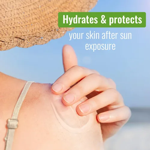 Vista 4 de Gel de aloe vera para piel con miel de manuka, gel de aloe vera puro para aliviar quemaduras solares, gel de aloe vera orgánico para cara, acné