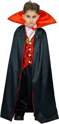 Vista 3 de Chlidren Deluxe Gothic Vampire Costumes