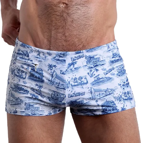 Vista 25 de Bang Men's Swimwear - Swim Trunk - Square Cut Bathing Suit for Men