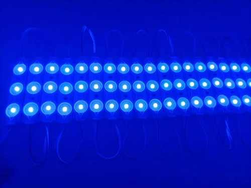 Vista 2 de Q QINGCHEN Luz de tira azul del módulo DC12V 1.32W del módulo LED con la fuente de alimentación 300W