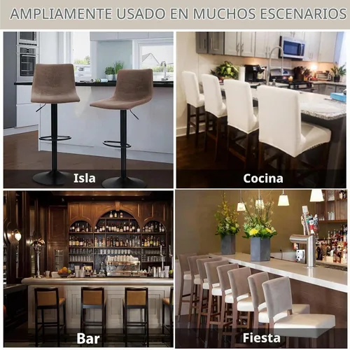 Vista 7 de Lellen - Fundas para taburete de bar de jacquard, fundas para silla de taburete de bar, fundas para silla de bar, fundas para taburete de bar