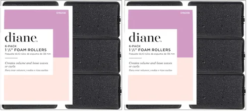 Vista 4 de Diane Rodillos de espuma, rosa, 3/4", 12 unidades (paquete de 1)